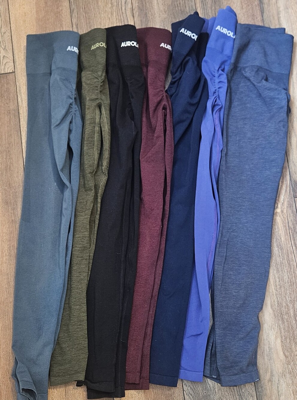 Mixed Color Leggings Bundle - Multi Shades Aurola